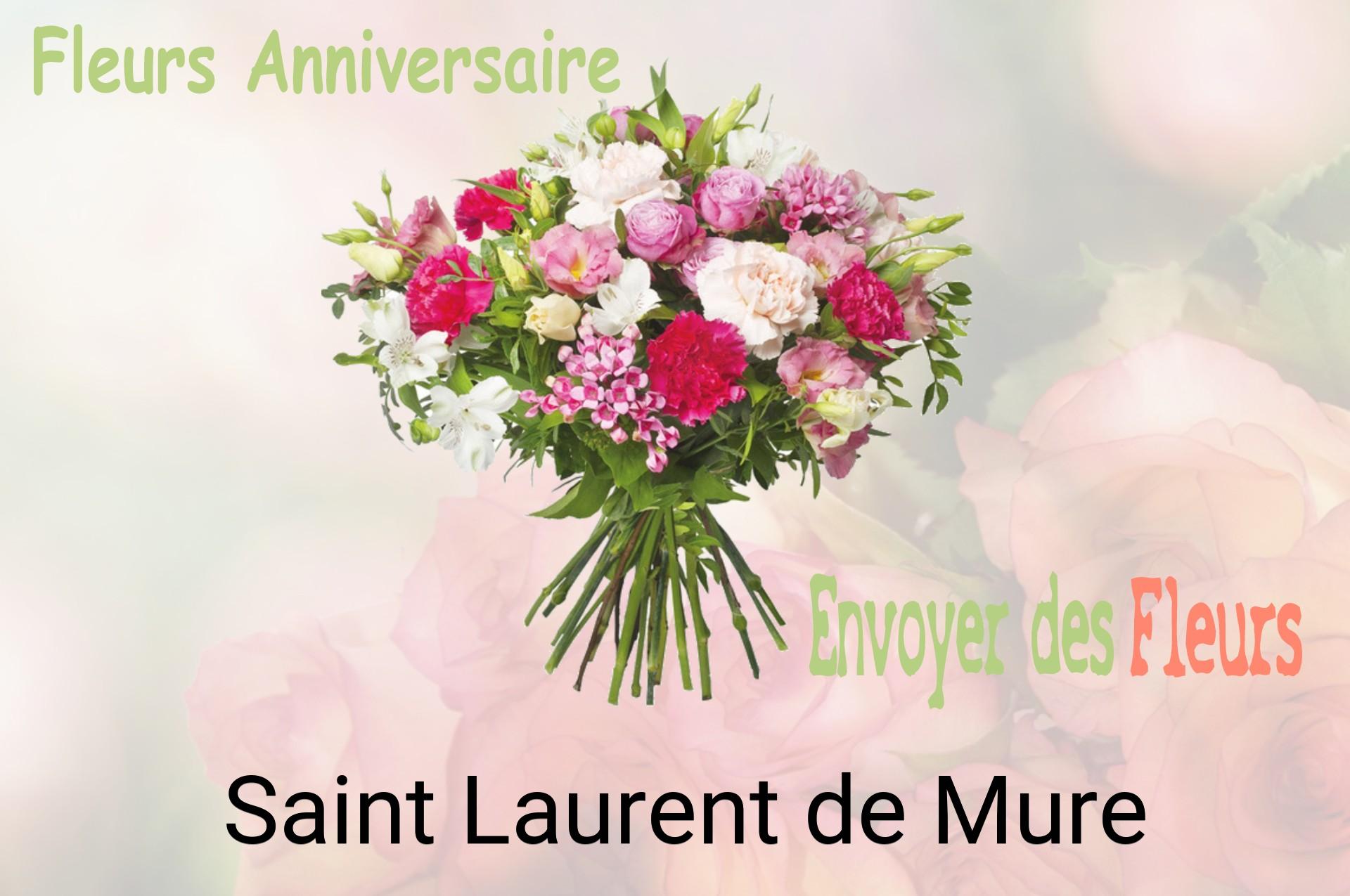 Bouquet de fleurs d’anniversaire livré à Saint-Laurent-de-Mure
